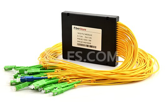 PLC fiber splitter